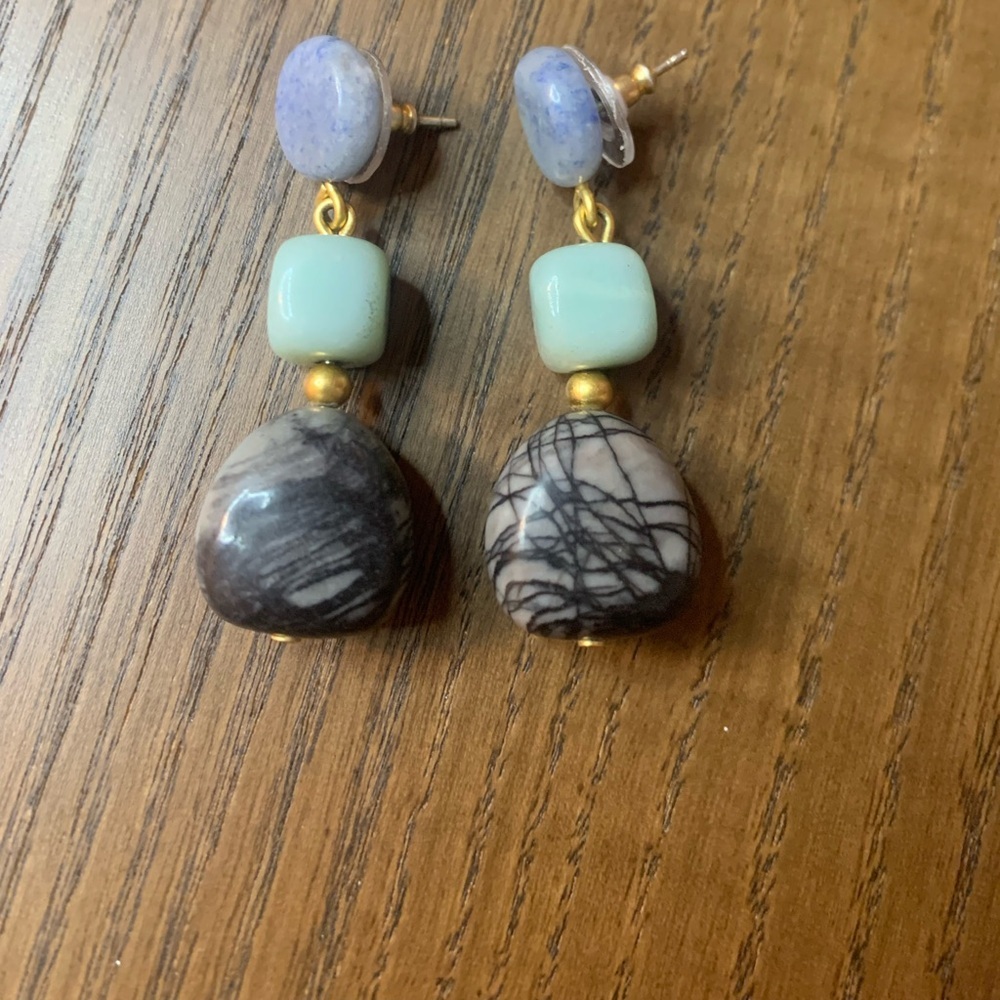 PRELOVED CYSTAL DROP EARRINGS